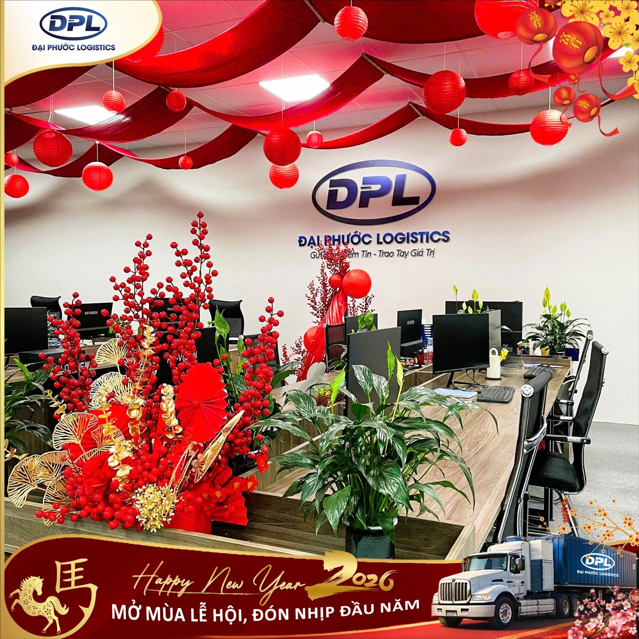 Đai Phước Logistics | Gửi trọn niềm tin - Trao tay giá trị